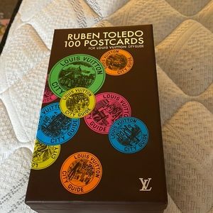 Authentic Louis Vuitton Rueben Toledo 100 Postcard Box published 2010